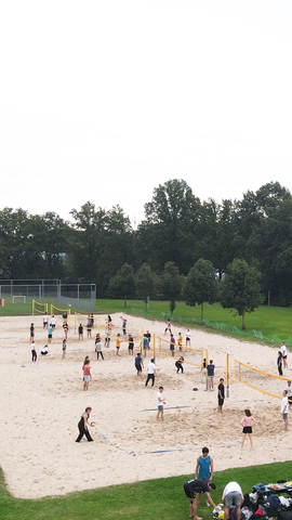 Organized sports events by Samuel de Weerd